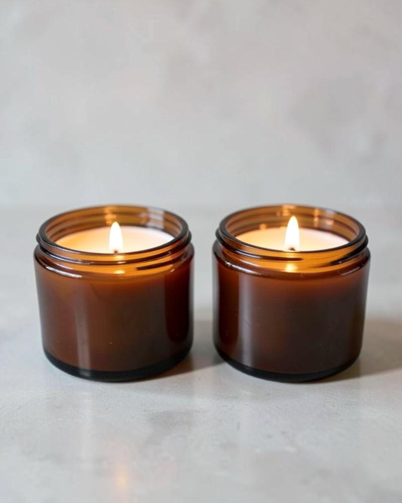 Sweet Scents Candle Co. website — amber jar candles